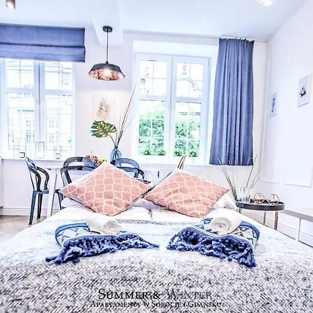 Apartment Family Luxury Nature Apartment, 1-6, 2 Sypialnie I Salon, 100m Bazylika, Summerwinter Brand Danzig