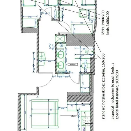 Apartment Family Luxury Nature Apartment, 1-6, 2 Sypialnie I Salon, 100m Bazylika