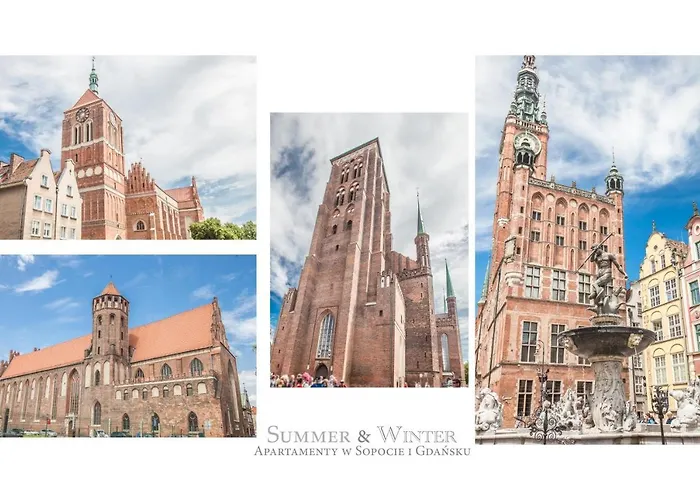 Family Luxury Nature Apartment, 1-6, 2 Sypialnie I Salon, 100m Bazylika, Summerwinter Brand * Gdańsk