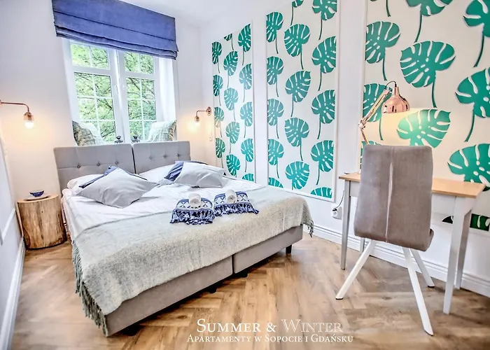 Family Luxury Nature Apartment, 1-6, 2 Sypialnie I Salon, 100m Bazylika, Summerwinter Brand * Гданьск